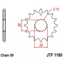 JT звезда передняя JTF1180