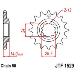 JT звезда передняя JTF1529