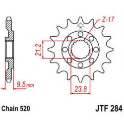 JT звезда передняя JTF284