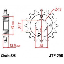 JT звезда передняя JTF296