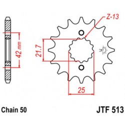 JT звезда передняя JTF513