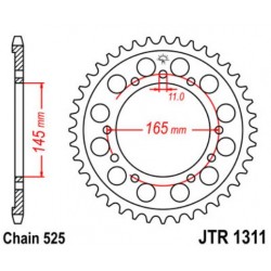JT звезда задняя JTR1311