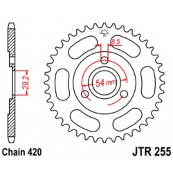 JT звезда задняя JTR255