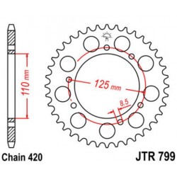 JT звезда задняя JTR799