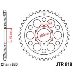 JT звезда задняя JTR818