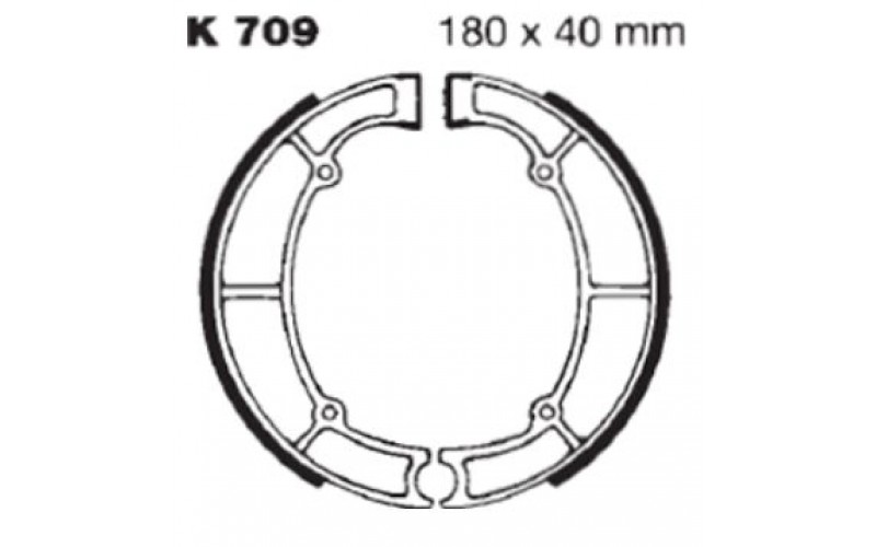 Колодки тормозные EBC K709