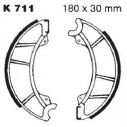 Колодки тормозные EBC K711