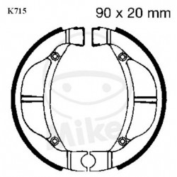 Колодки тормозные EBC K715