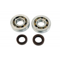 Подшипники-сальники коленвала Top Performances для scooter Piaggio 50, 2t, Bearing Kit SKF with Spy Crankshaft KK01003 (100200312)