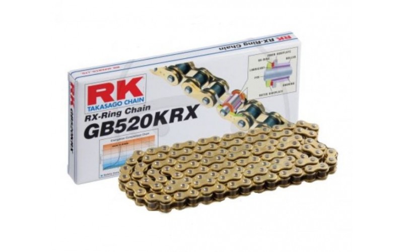 Приводная цепь, Япония, закрытая, RK X-RINGK GB520KRX/104