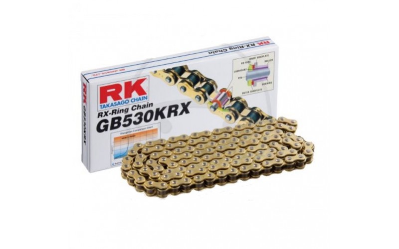 Приводная цепь, Япония, закрытая, RK X-RINGK GB530KRX/094