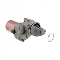 Стартер RMS для двигателя Minarelli AM6, starter motor 246390870 (AP8212367, 4YV-H1800-20-00, 4YV-H1800-00-00, 4YV-H1800-10-00, 5WX-H1800-00-00, 754536)