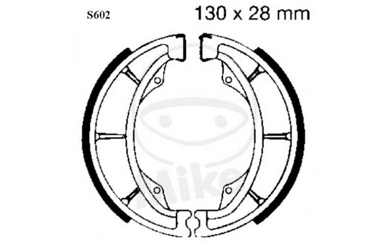 Колодки тормозные EBC S602