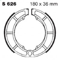 Колодки тормозные EBC для ATV Suzuki KingQuad 400, VL 800, VZ 800, Shoe set rear brake S626 (64400-38830, 64400-38840, 64400-38820)