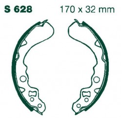 Колодки тормозные EBC S628