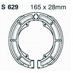 Колодки тормозные EBC S629