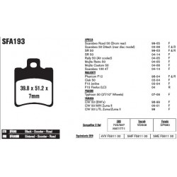 Колодки тормозные EBC Standard SFA193