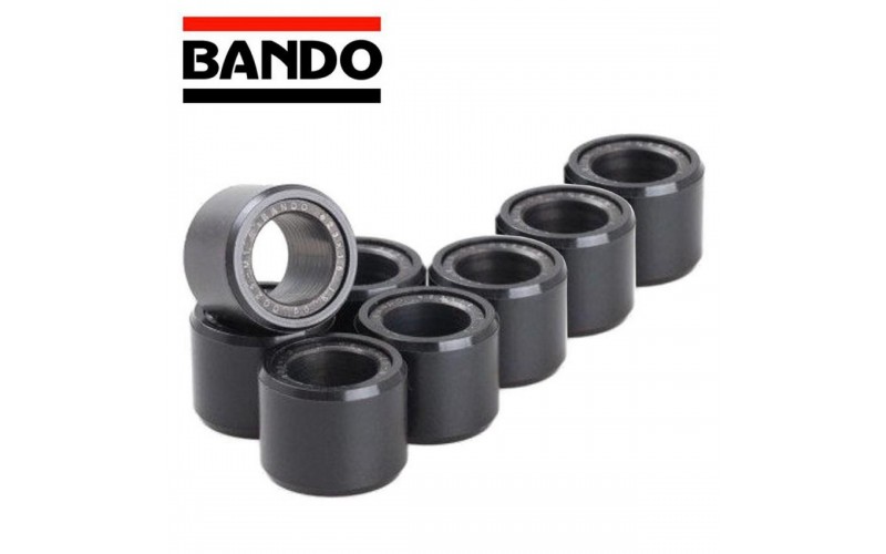 Ролики (грузики) вариатора 25x15 17g 8шт, Bando для Kymco 400, Yamaha Majesty 400, Variator Weight Set WR250-150-170-8 (1SD-E7632-01-00, 22121-LGC6-305)