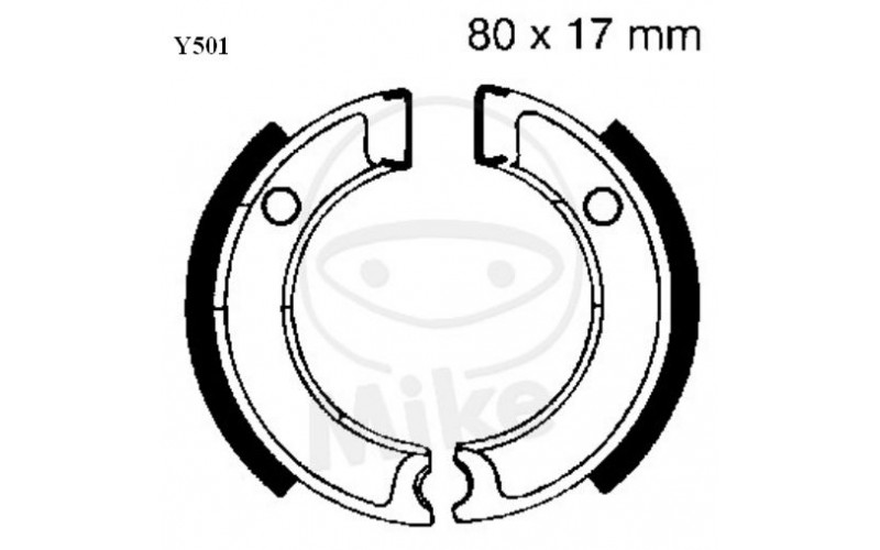 Колодки тормозные EBC Y501