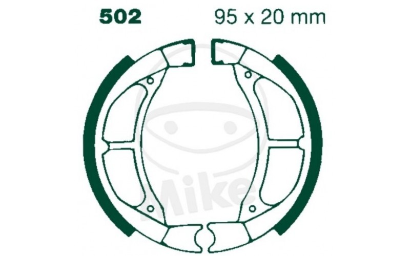 Колодки тормозные EBC Y502