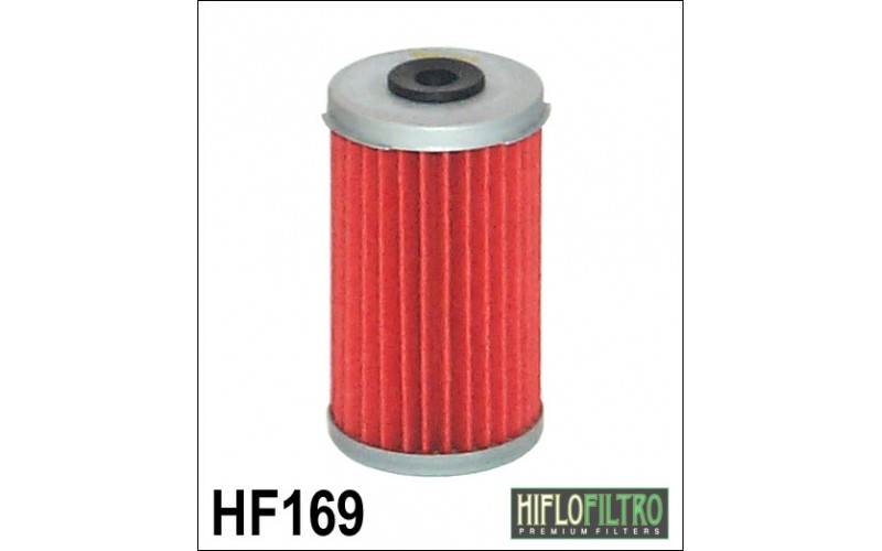 Фильтр масляный Hiflo для Daelim, oil filter HF169 (15412-KN6-0096, 15412-BA1-0000)