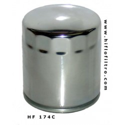 Фильтр масляный Hiflo для Harley Davidson, oil filter HF174C ( 63793-01K)