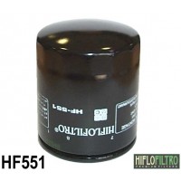 Фильтр масляный Hiflo для Moto Guzzi, Piaggio, oil filter HF551 (GU30153000, 000301530000)