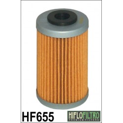 Фильтр масляный Hiflo для KTM, Husqvarna , oil filter HF655 (77038005000, 77038005001, 77038005044)