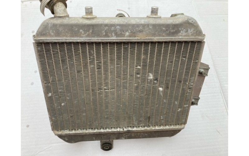 Радиатор с вентилятором оригинал БУ для Piaggio Gilera DNA 125-180, Radiator WATER COOLER 970051, 970290