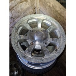 Диск колесный БУ 14x8 оригинал Polaris MRZR, RZR, Sportsman, Wheel Rim Alum 1521127
